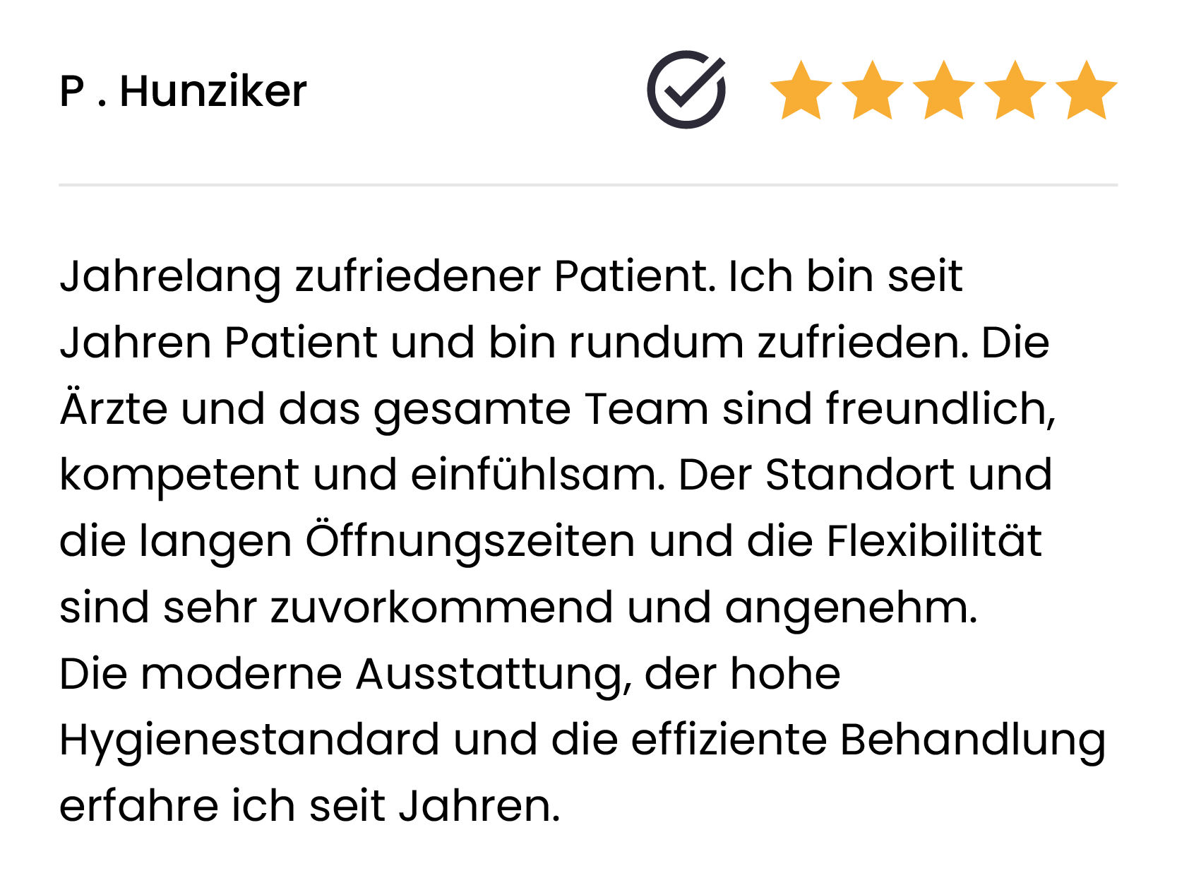Dentalhygiene Referenz Luzern 1